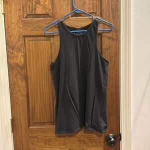 EMS tank top, black, organic cotton, M